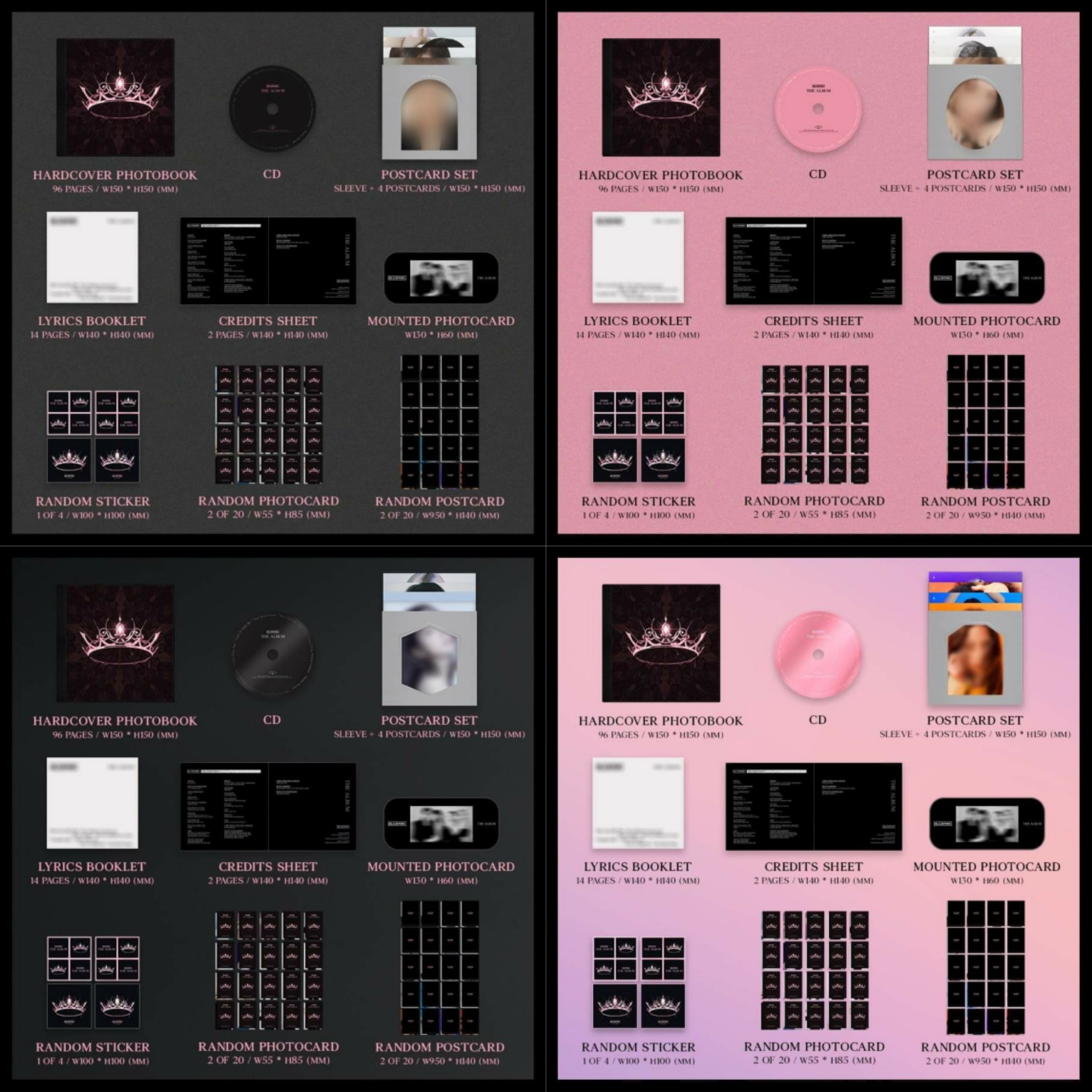 Blackpink 1st Full Album The Album Kverse 